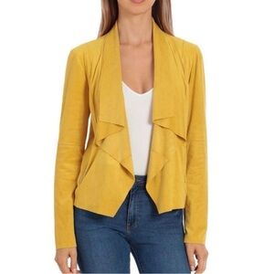 Bagatelle Mustard Open Front Jacket